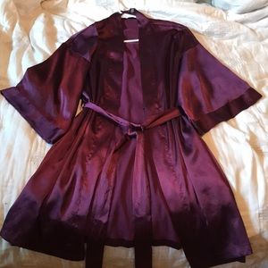 Victoria secret silk robe
